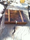 Cat's Reclaimed Wooden Portfolio Box. 1 small