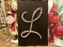 Letter String Art 3 small