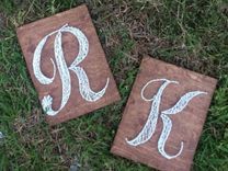 Letter String Art 5 small