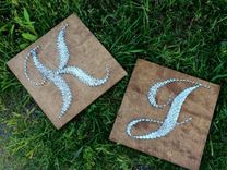 Letter String Art 4 small