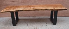 Live Edge Maple Bench 3 small