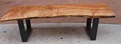 Live Edge Maple Bench 1 small