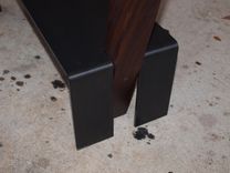 Walnut & Steel Console Table 3 small