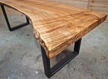 Live Edge Maple Bench 3 small