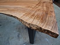 Live Edge Maple Bench 5 small
