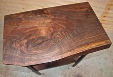 Live Edge Walnut Entry Table 4 small