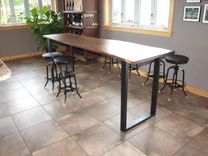Live Edge Walnut Bar Height Table 2 small