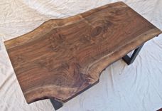 Live Edge Walnut Coffee Table 4 small