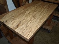 Spalted Maple & Cherry Desk 2 small