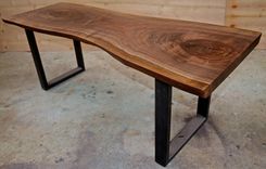 Live Wedge Walnut Bench 2 small