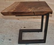 Live Edge Walnut End Table 3 small