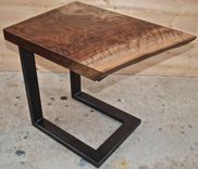 Live Edge Walnut End Table 4 small