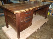 Live Edge Walnut Desk 1 small