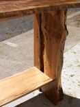 Live Edge Walnut/Maple  Console Table 2 small