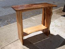 Live Edge Walnut/Maple  Console Table 1 small
