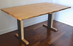 Natural Live Edge Maple Table 1 small