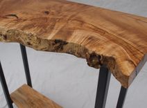 Live Edge Maple Console Table 4 small