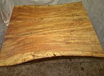 Live Edge Maple Table & Pedestal Base 5 small