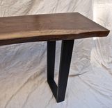 Live Edge Walnut Console Table 1 small