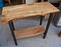 Live Edge Maple Console Table 1 small