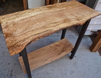Live Edge Maple Console Table 2 small