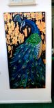 Regal Peacock Painting Original Canvas Art 3 small