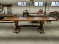White Oak Trestel Table 1 small