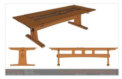 Spalted Alder Dining Table 4 small