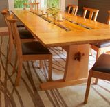 Spalted Alder Dining Room Chairs 2 small