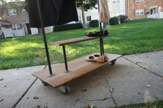 Reclaimed Clothing Rack 3 small