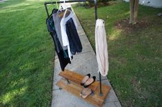 Reclaimed Clothing Rack 4 small
