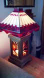 Custom Wood And Stained Glass Lamps 1 small