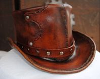 Leather Top Hat 1 small