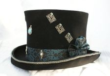 Decorated Felt Top Hat 5 small