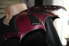 Leather Shoulder Armor 1 small