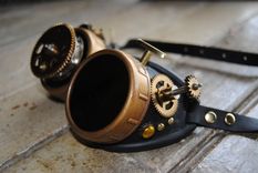 Steampunk Decorated Goggles 1 small