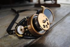 Steampunk Decorated Goggles 2 small