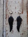 Polymer Clay Wing Earrings 3 small