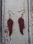 Polymer Clay Wing Earrings 4 small