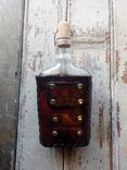 "Pick Your Poison" Leather Covered Flask 1 small