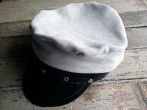 Grey Soft Leather Hat 1 small
