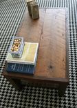 The Rustic Coffee Table Made From New Orleans Barge Board 1 small