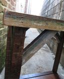 The Artisan Table-Handmade Side Table Made From New Orleans Homes 1 small