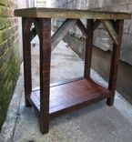 The Artisan Table-Handmade Side Table Made From New Orleans Homes 3 small