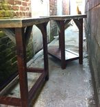 The Artisan Table-Handmade Side Table Made From New Orleans Homes 4 small
