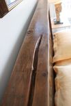 Queen Platform Bed Made From Reclaimed New Orleans Homes And Victorian Ceiling Tin 2 small