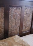 New Orleans Inspired Bed Made From Cypress Doors And Reclaimed Wood 5 small