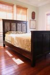 New Orleans Inspired Bed Made From Cypress Doors And Reclaimed Wood 6 small