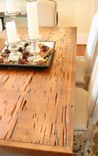 The Pecky Dining Table-Farmhouse Style Table Made Reclaimed New Orleans Homes 2 small