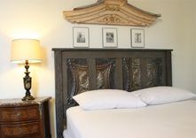 Gray Toned Queen Bed Made Reclaimed New Orleans Houses And Ceiling Tin 1 small